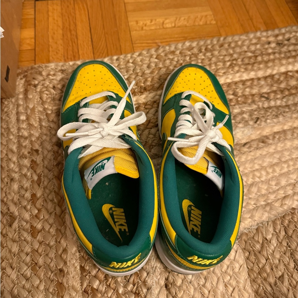 Nike Dunk Low Retro “Brazil” Sneakers - Picture 7 of 10